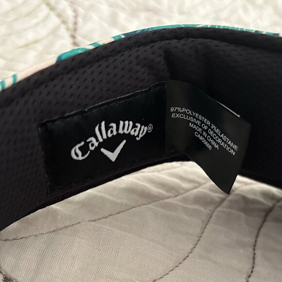 Callaway Tropical Women's CG Golf Visor - Picture 4 of 5
